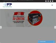 Tablet Screenshot of fullparabrisas.cl